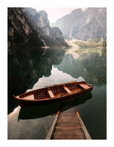 Lærredstryk - Lago di Braies - Mads Iversen - Incado