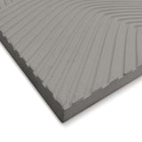 Field - Grey - Shaped Art 50 x 70 cm Håndlavet