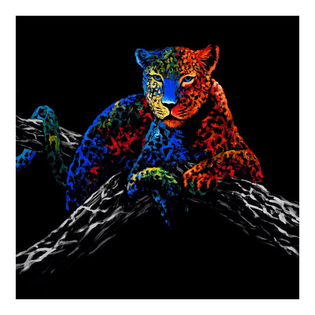 Lærredstryk - Leopard - Incado
