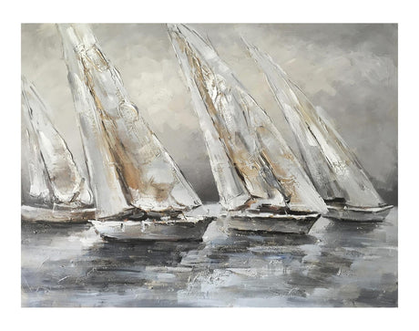 Sea Adventure 90 x 120  cm Håndmalet maleri