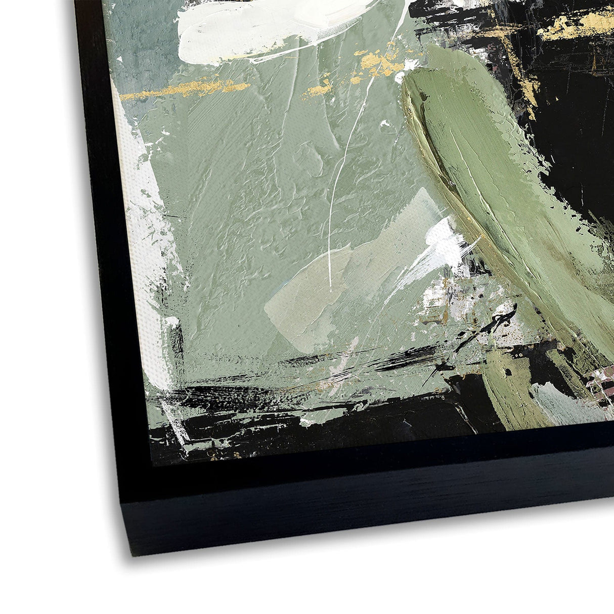 Maleri - Definition of Green - Mixed Media 60 x 80 cm Mixed Media